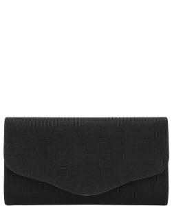 Modern Evening Clutch Handbag HBG-104925 BLACK